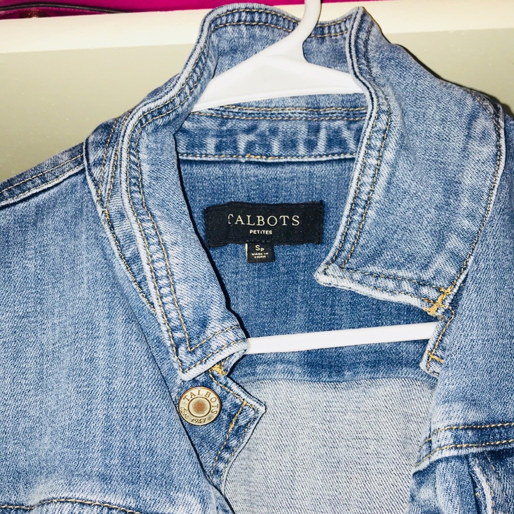 Talbots Jeans Jacket. Worn Gently. - image 2
